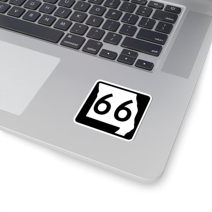 MO-66 (Missouri) (Road Sign) STICKER Vinyl Kiss-Cut Decal