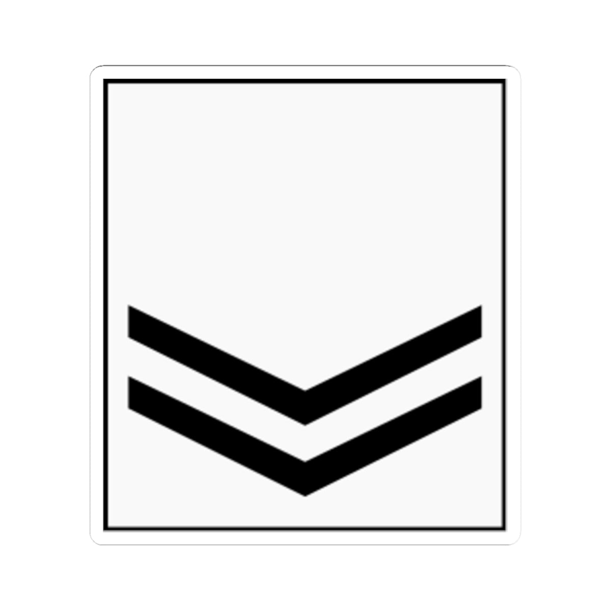 Kenya AirForce OR 4 (Kenya) (Military Rank) STICKER Vinyl Kiss-Cut Decal