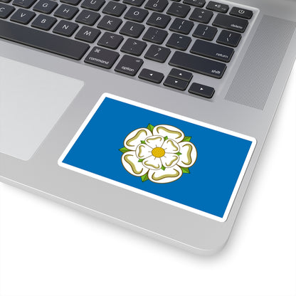 Flag of Yorkshire (England) STICKER Vinyl Kiss-Cut Decal