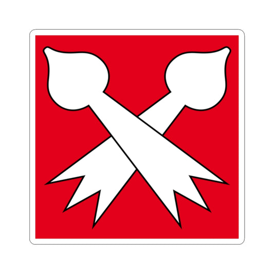 CHE Bottmingen Flag (Switzerland) STICKER Vinyl Kiss-Cut Decal