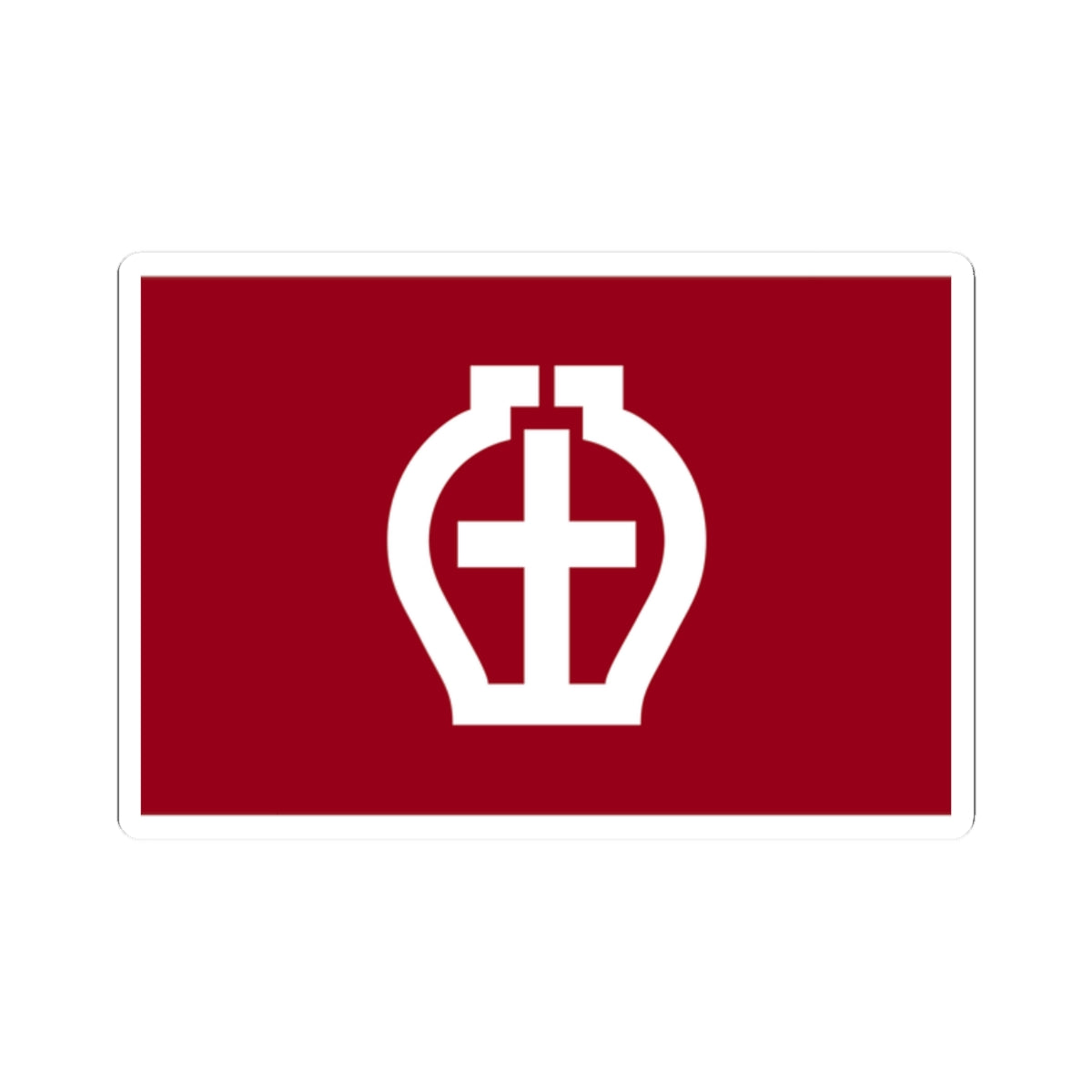 Flag of Seto Aichi (Japan) STICKER Vinyl Kiss-Cut Decal