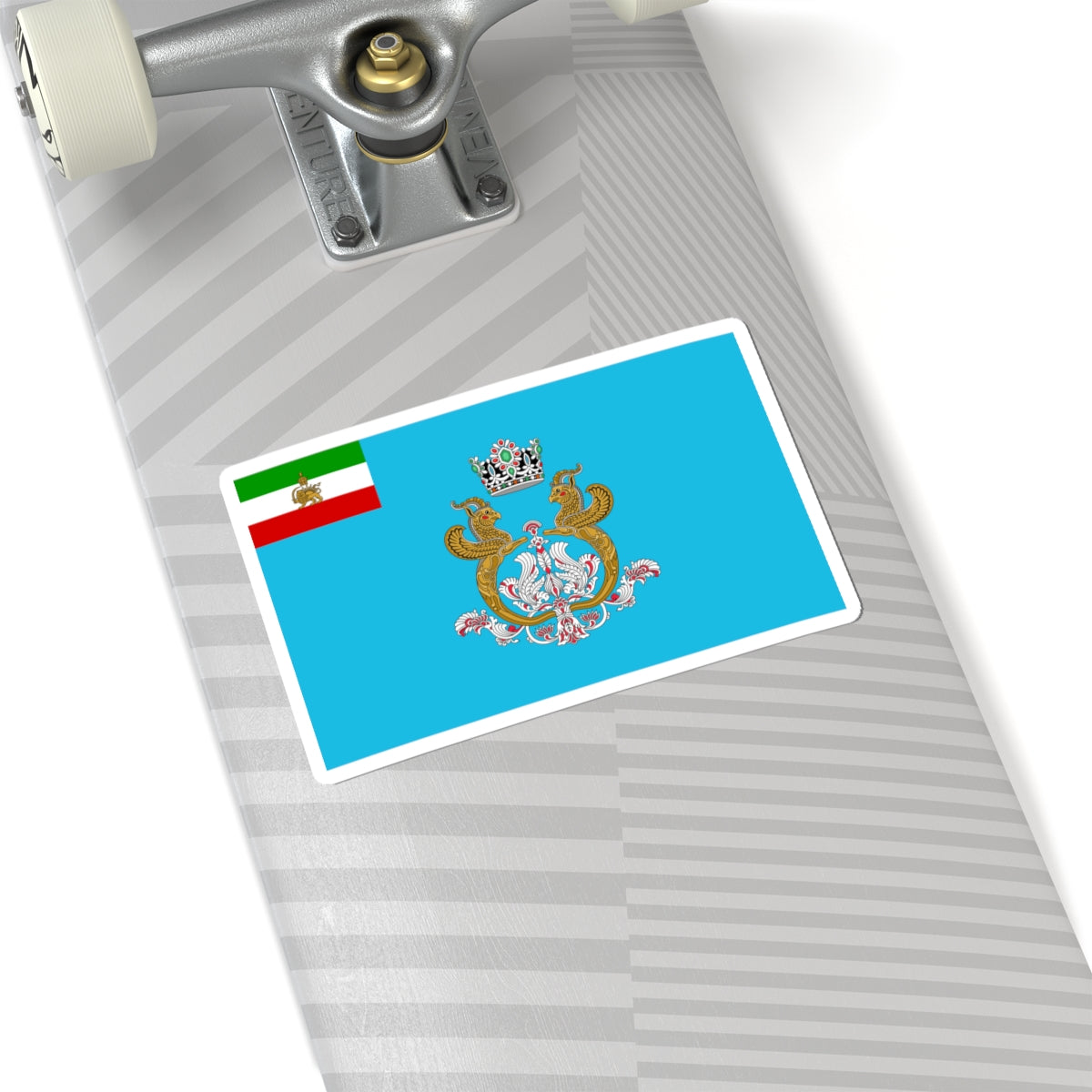 Imperial Standard of the Shahbanou of Iran (Iran) STICKER Vinyl Kiss-Cut Decal