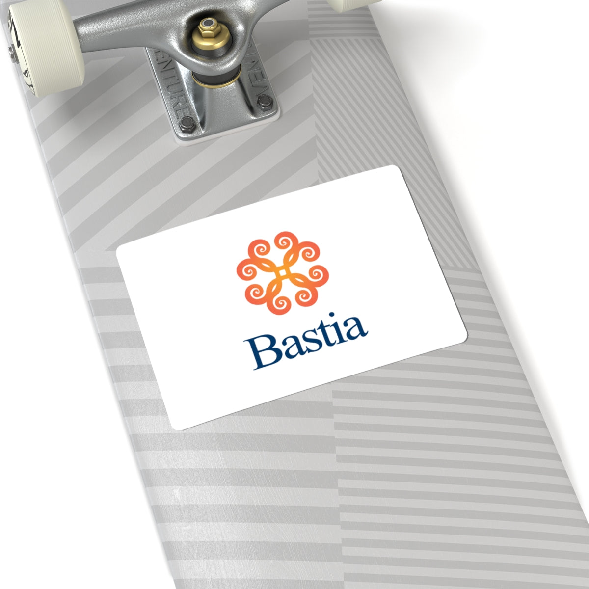 Flag of Bastia (France) STICKER Vinyl Kiss-Cut Decal