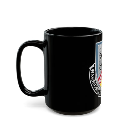 142d Engineer Battalion North Dakota National Guard (U.S. Army) Black Coffee Mug-The Sticker Space