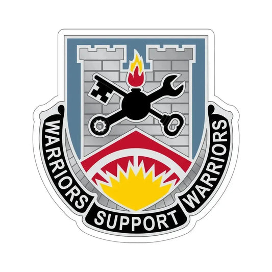 142d Engineer Battalion North Dakota National Guard (U.S. Army) STICKER Vinyl Die-Cut Decal 6 Inch - The Sticker Space