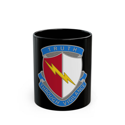 142nd Battlefield Surveillance Brigade 2 (U.S. Army) Black Coffee Mug-11oz-The Sticker Space