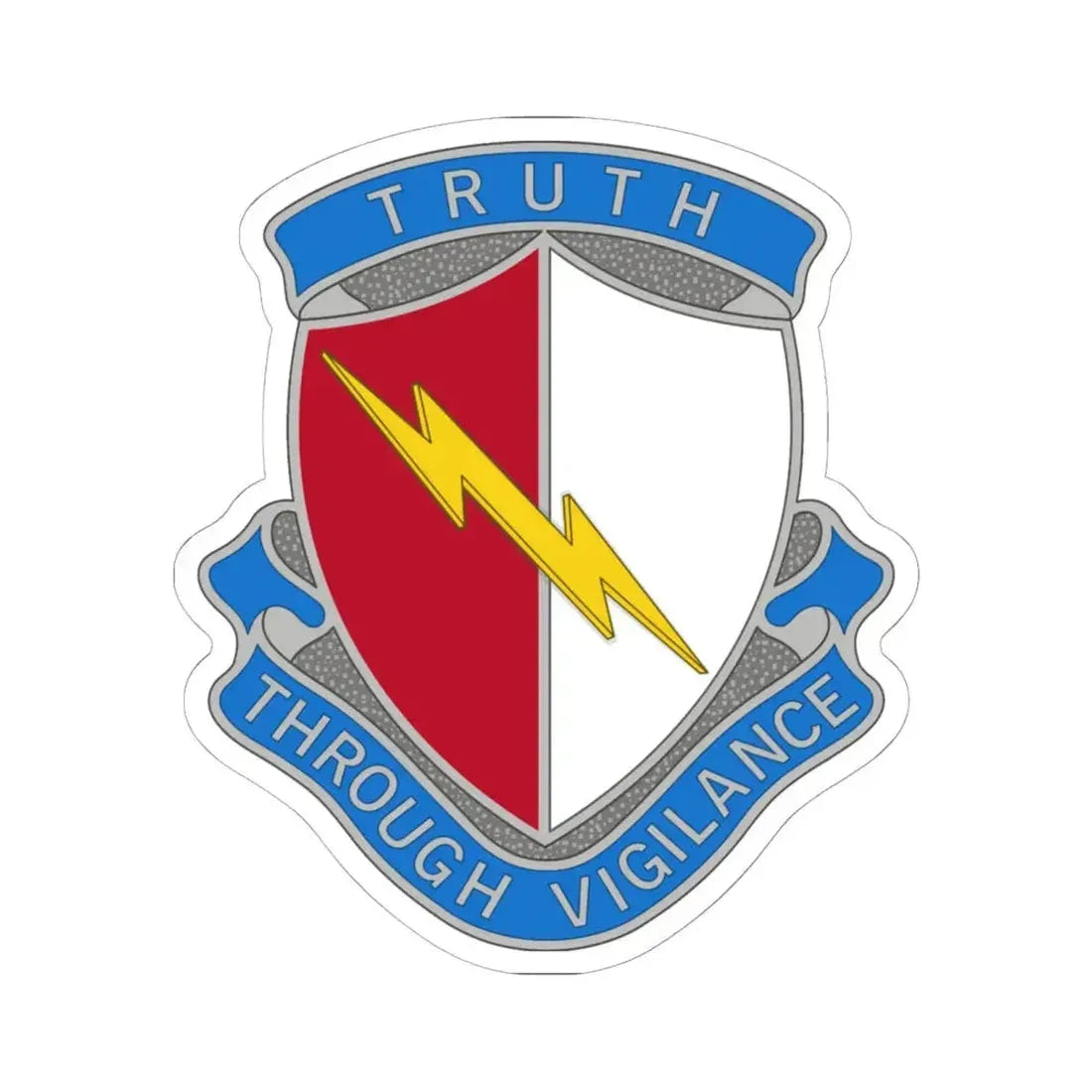 142nd Battlefield Surveillance Brigade 2 (U.S. Army) STICKER Vinyl Kiss-Cut Decal 6 Inch White - The Sticker Space