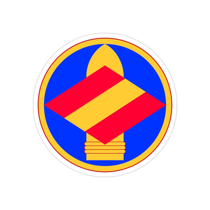 142nd Field Artillery Brigade (U.S. Army) REVERSE PRINT Transparent STICKER-3 Inch-The Sticker Space