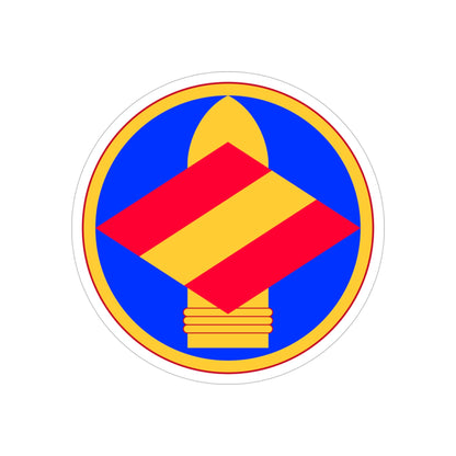 142nd Field Artillery Brigade (U.S. Army) REVERSE PRINT Transparent STICKER-6 Inch-The Sticker Space