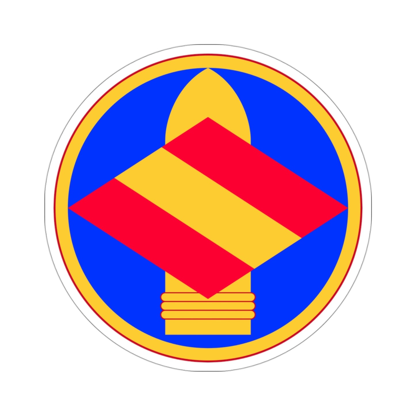 142nd Field Artillery Brigade (U.S. Army) STICKER Vinyl Die-Cut Decal-3 Inch-The Sticker Space