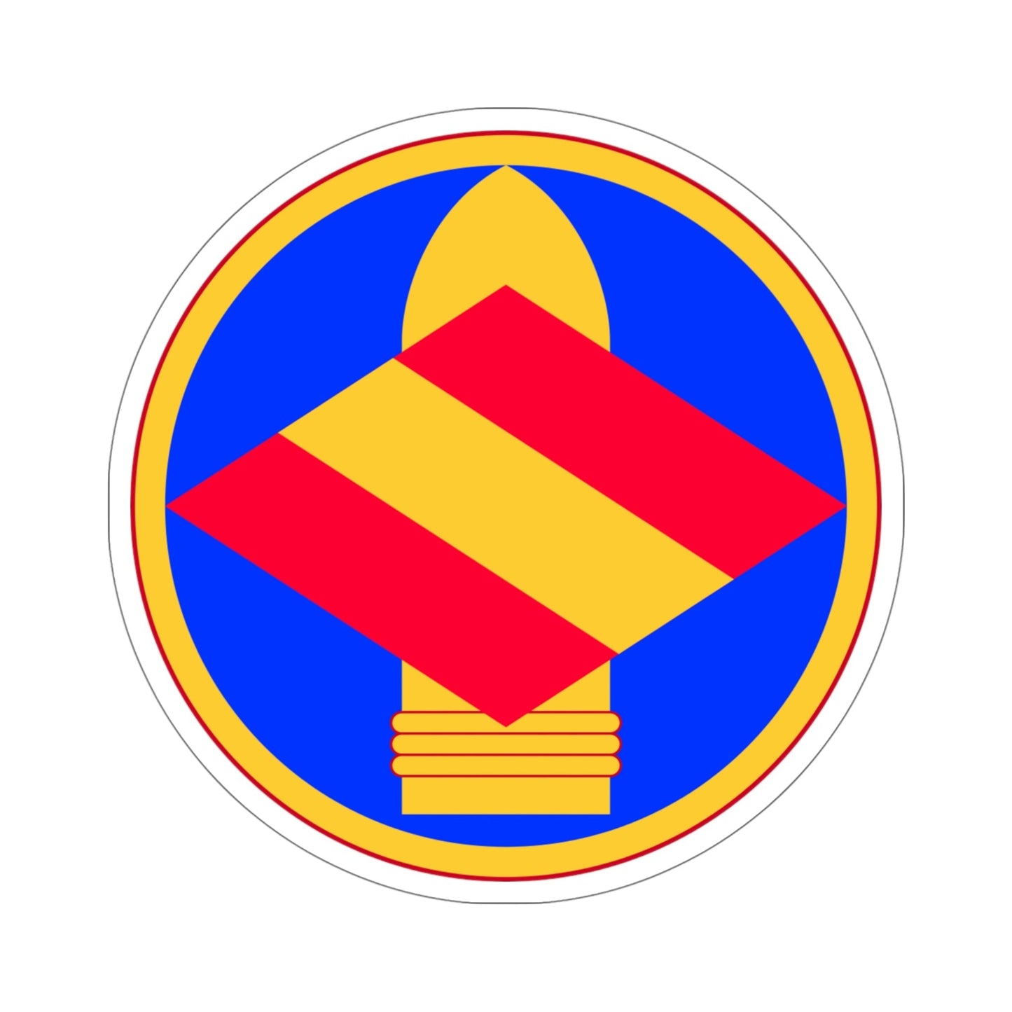 142nd Field Artillery Brigade (U.S. Army) STICKER Vinyl Die-Cut Decal-5 Inch-The Sticker Space