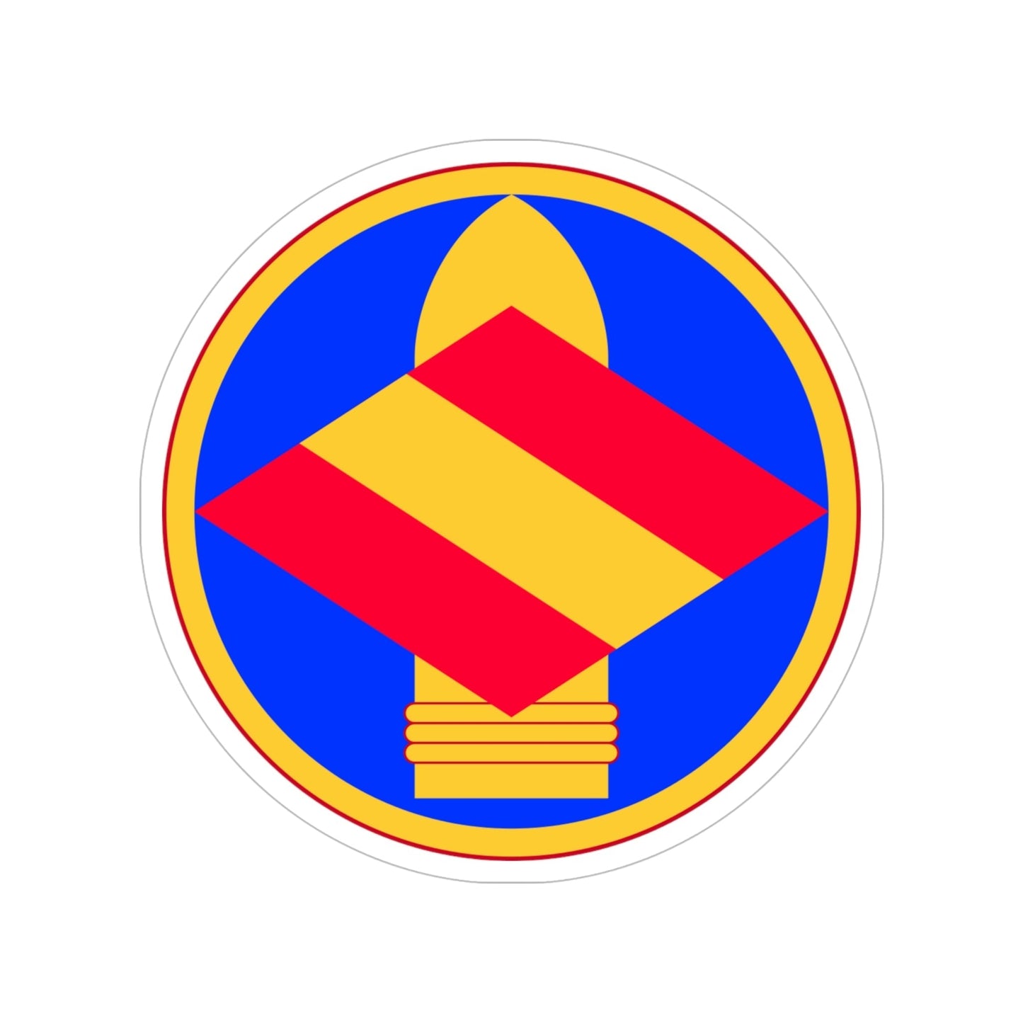 142nd Field Artillery Brigade (U.S. Army) Transparent STICKER Die-Cut Vinyl Decal-6 Inch-The Sticker Space