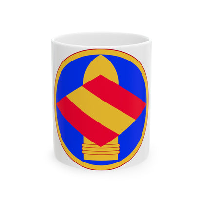 142nd Field Artillery Brigade (U.S. Army) White Coffee Mug-11oz-The Sticker Space