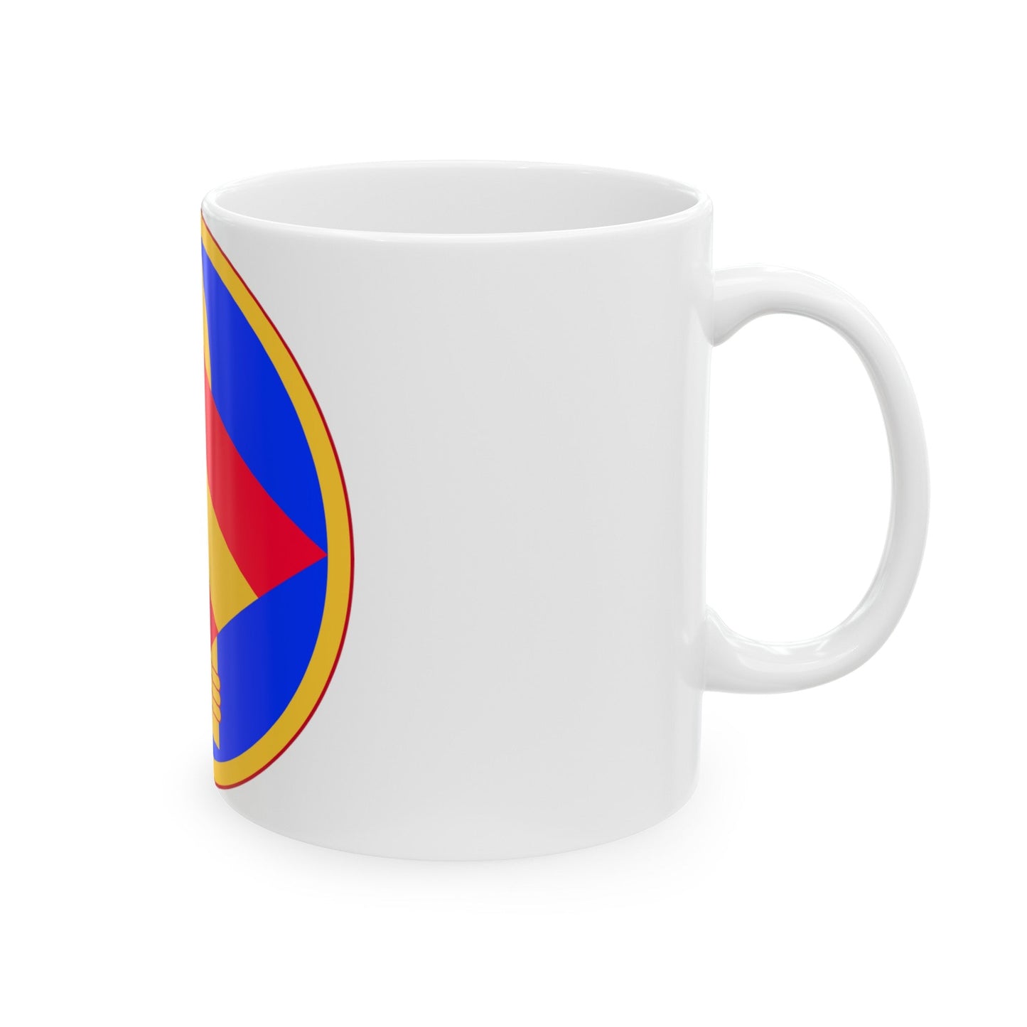 142nd Field Artillery Brigade (U.S. Army) White Coffee Mug-The Sticker Space