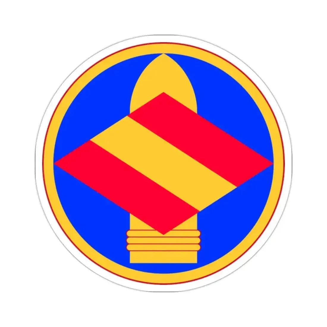 142nd Field Artillery Brigade (U.S. Army) STICKER Vinyl Die-Cut Decal 2 Inch - The Sticker Space