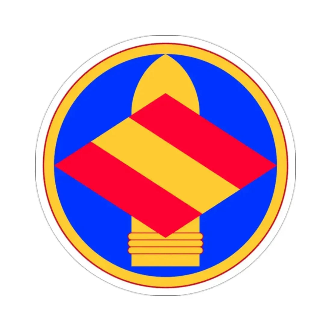 142nd Field Artillery Brigade (U.S. Army) STICKER Vinyl Die-Cut Decal 2 Inch - The Sticker Space