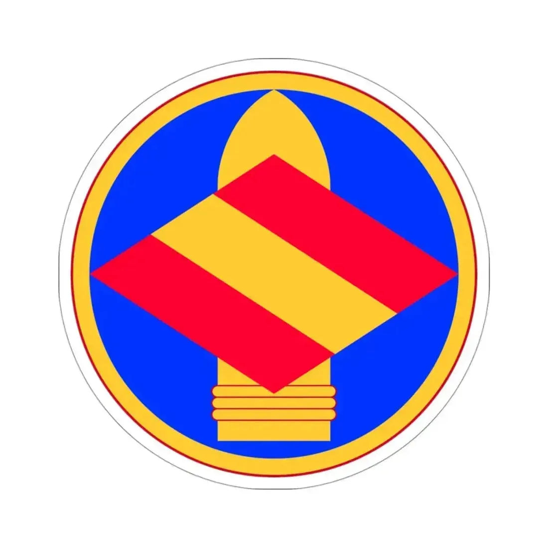 142nd Field Artillery Brigade (U.S. Army) STICKER Vinyl Die-Cut Decal 3 Inch - The Sticker Space