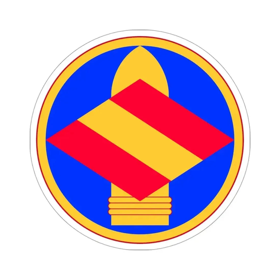 142nd Field Artillery Brigade (U.S. Army) STICKER Vinyl Die-Cut Decal 3 Inch - The Sticker Space