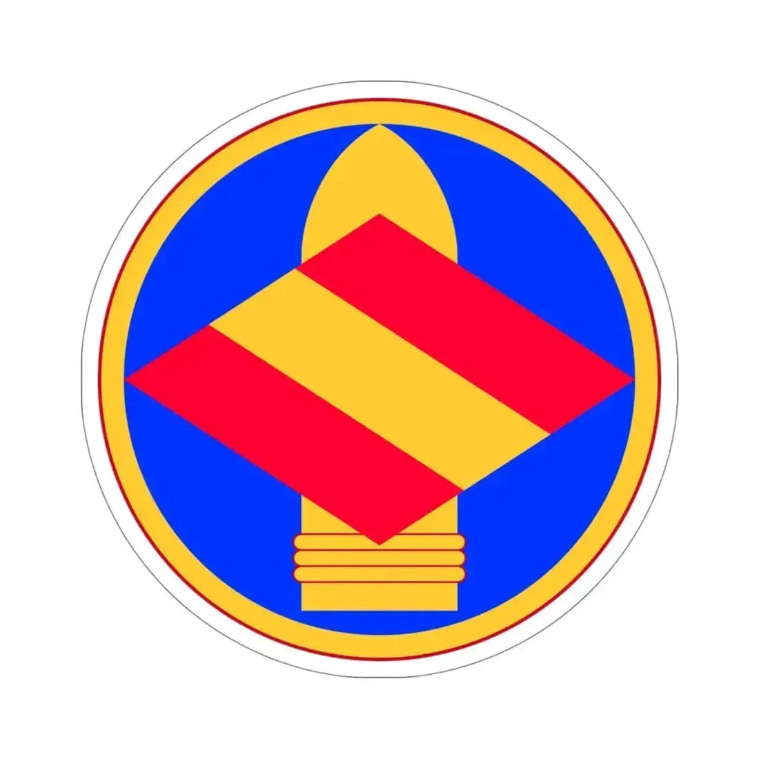 142nd Field Artillery Brigade (U.S. Army) STICKER Vinyl Die-Cut Decal 4 Inch - The Sticker Space