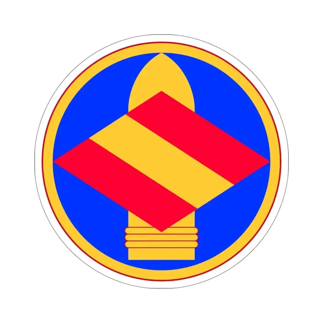 142nd Field Artillery Brigade (U.S. Army) STICKER Vinyl Die-Cut Decal 4 Inch - The Sticker Space