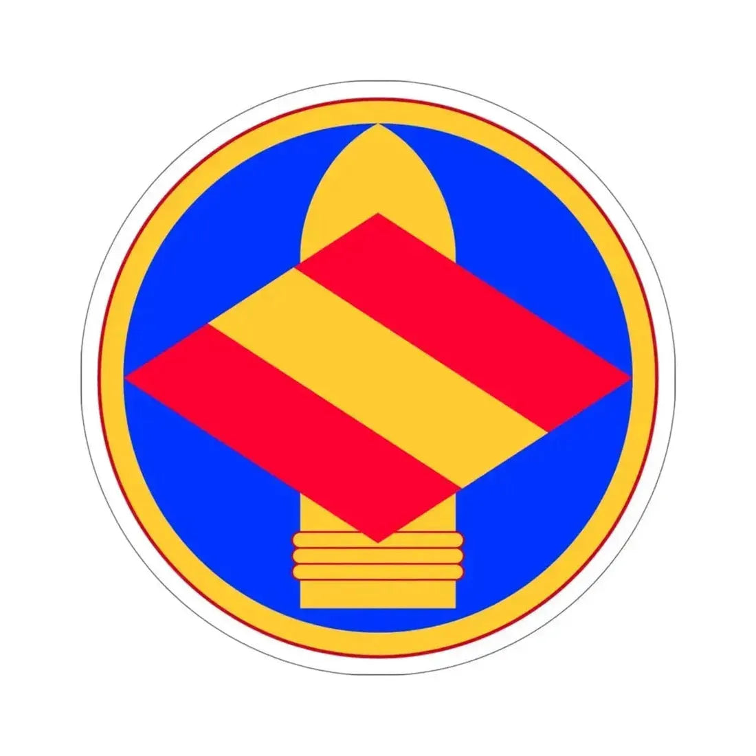 142nd Field Artillery Brigade (U.S. Army) STICKER Vinyl Die-Cut Decal 5 Inch - The Sticker Space