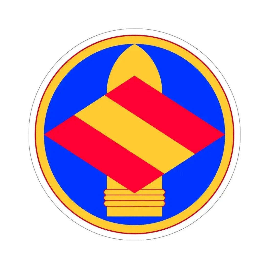 142nd Field Artillery Brigade (U.S. Army) STICKER Vinyl Die-Cut Decal 5 Inch - The Sticker Space