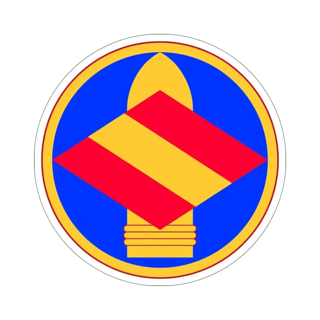 142nd Field Artillery Brigade (U.S. Army) STICKER Vinyl Die-Cut Decal 6 Inch - The Sticker Space