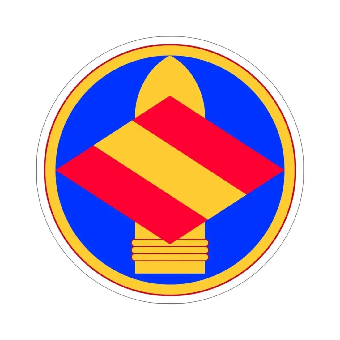 142nd Field Artillery Brigade (U.S. Army) STICKER Vinyl Die-Cut Decal 6 Inch - The Sticker Space
