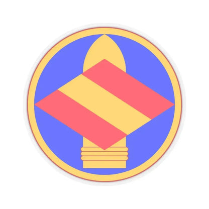 142nd Field Artillery Brigade (U.S. Army) STICKER Vinyl Kiss-Cut Decal 4 Inch Transparent - The Sticker Space