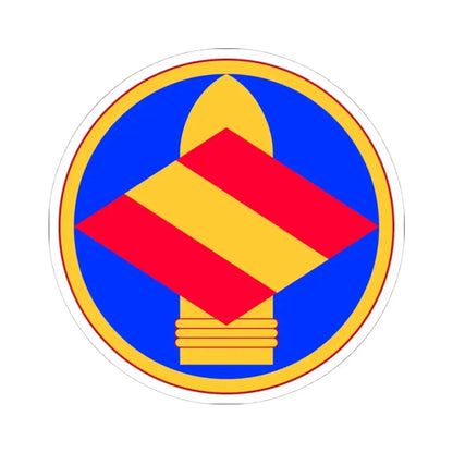142nd Field Artillery Brigade (U.S. Army) STICKER Vinyl Kiss-Cut Decal 4 Inch White - The Sticker Space