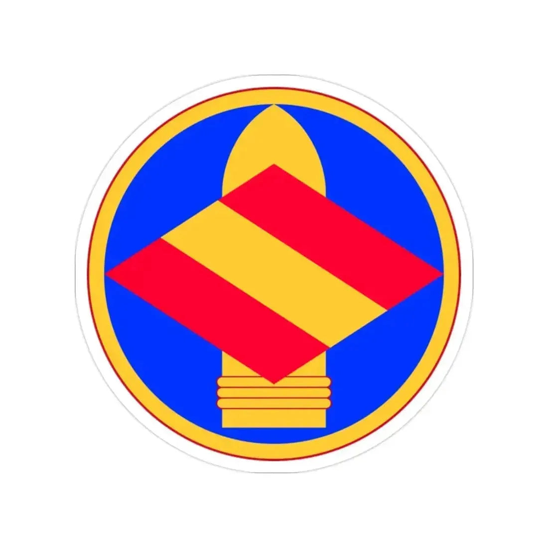 142nd Field Artillery Brigade (U.S. Army) Transparent STICKER Die-Cut Vinyl Decal 2 Inch - The Sticker Space