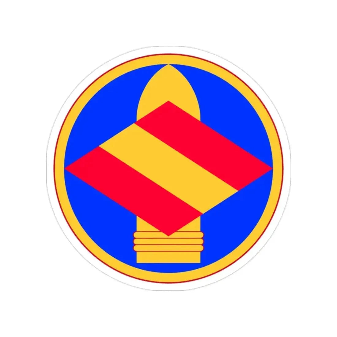 142nd Field Artillery Brigade (U.S. Army) Transparent STICKER Die-Cut Vinyl Decal 2 Inch - The Sticker Space
