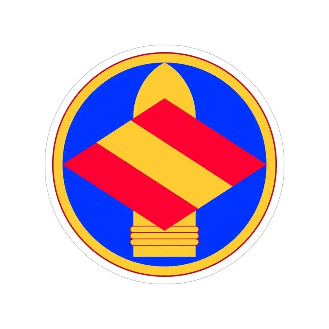 142nd Field Artillery Brigade (U.S. Army) Transparent STICKER Die-Cut Vinyl Decal 6 Inch - The Sticker Space