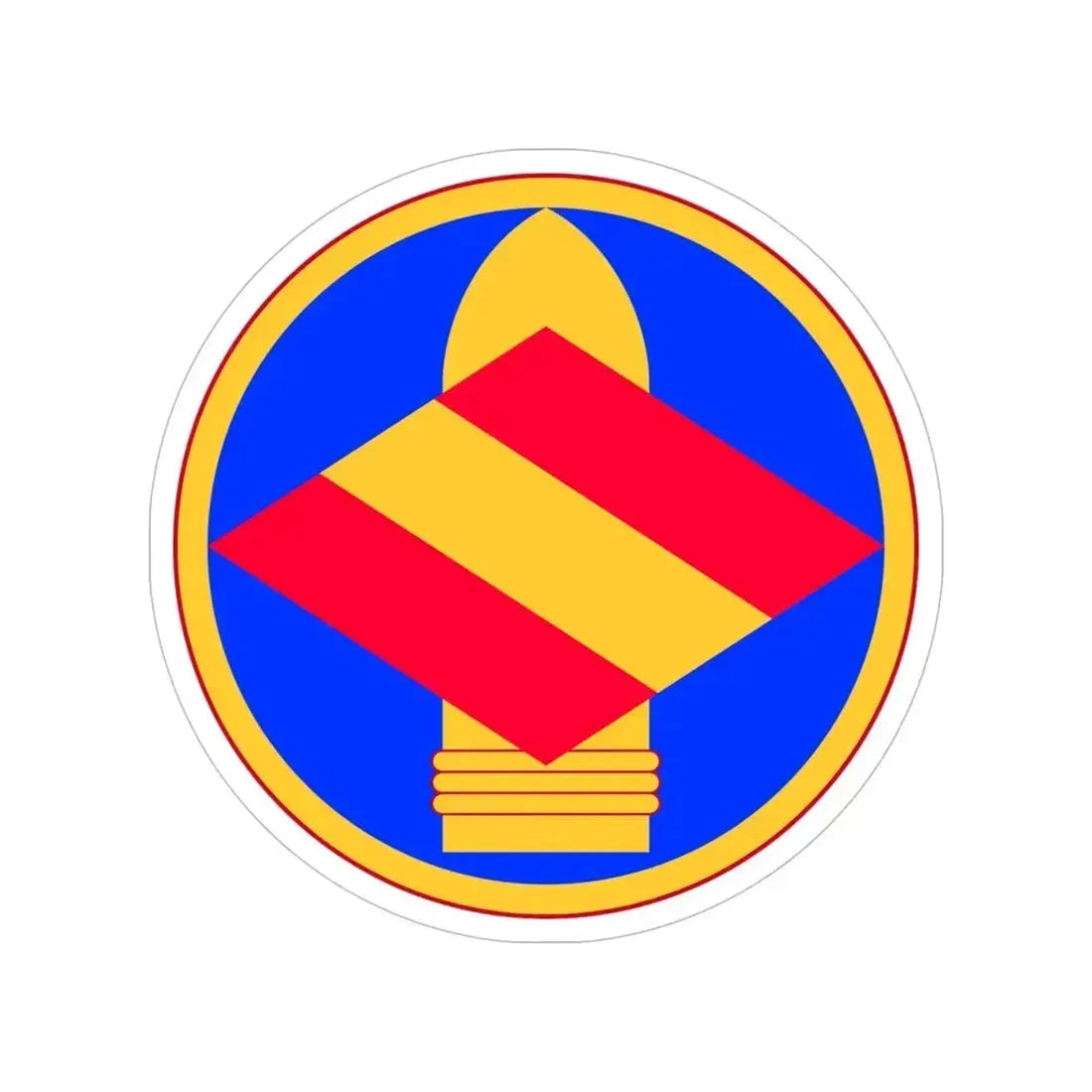 142nd Field Artillery Brigade (U.S. Army) Transparent STICKER Die-Cut Vinyl Decal 6 Inch - The Sticker Space