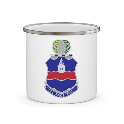 142nd Infantry Regiment (U.S. Army) 12oz Enamel Mug-12oz-The Sticker Space