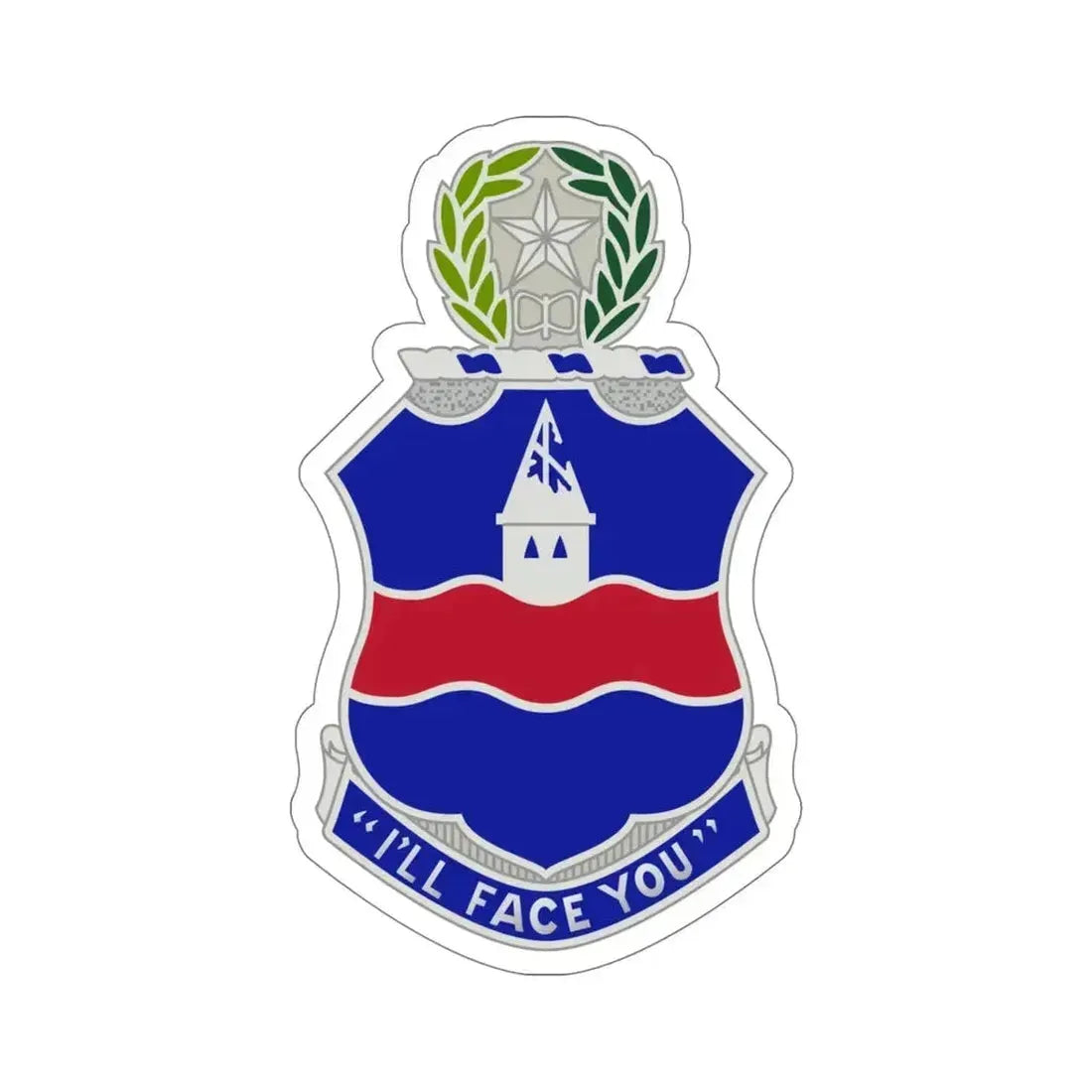 142nd Infantry Regiment (U.S. Army) STICKER Vinyl Die-Cut Decal 5 Inch - The Sticker Space