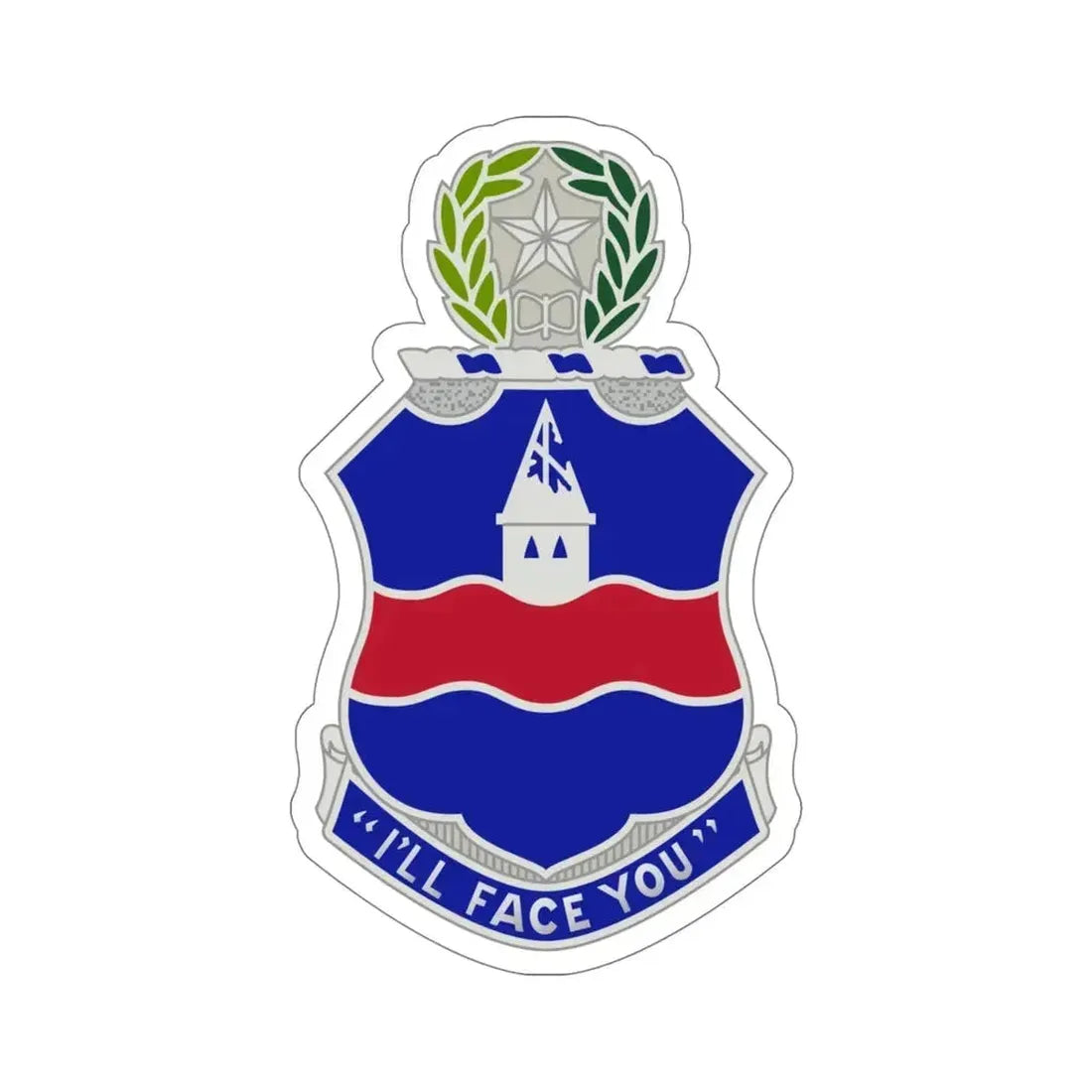 142nd Infantry Regiment (U.S. Army) STICKER Vinyl Die-Cut Decal 5 Inch - The Sticker Space