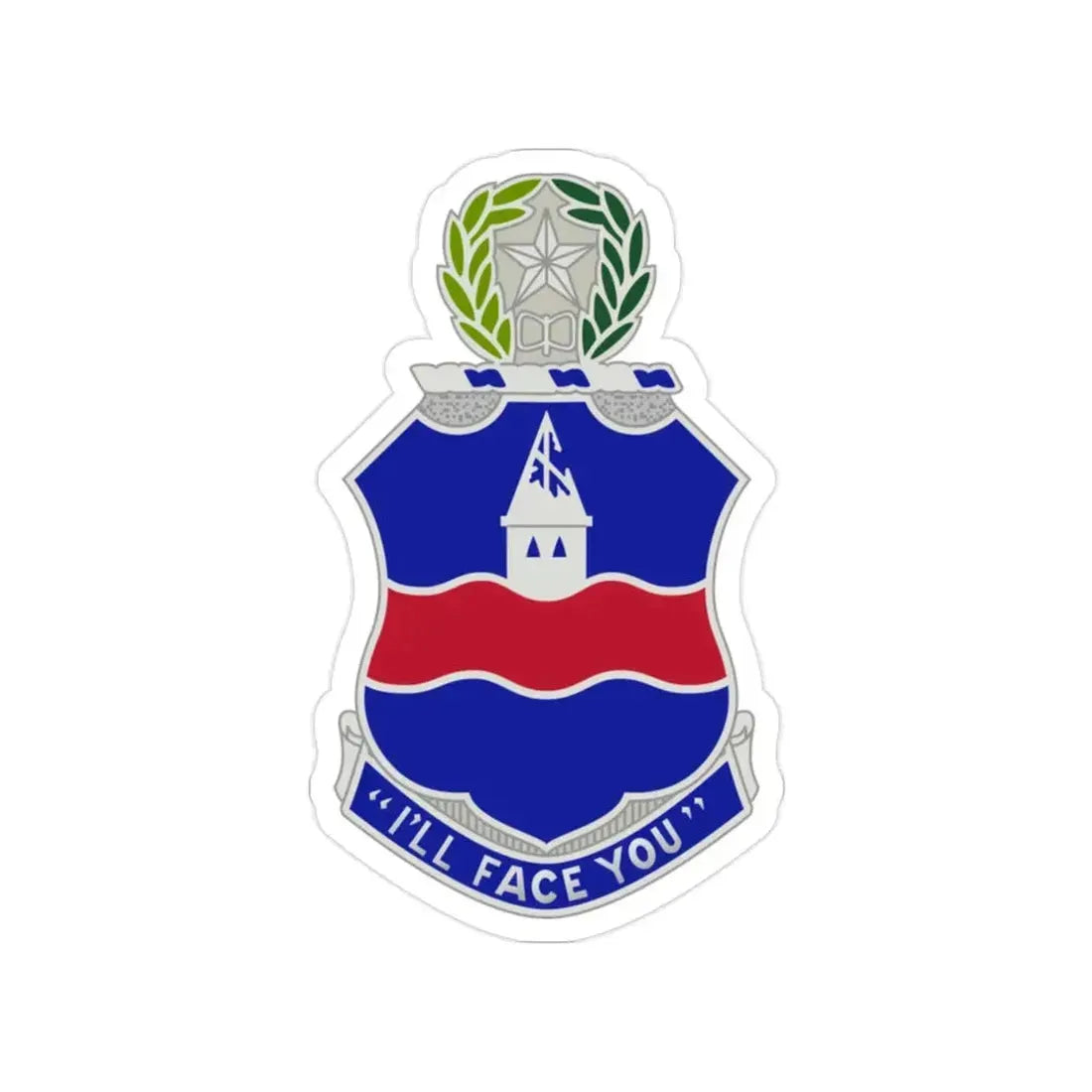 142nd Infantry Regiment (U.S. Army) Transparent STICKER Die-Cut Vinyl Decal - The Sticker Space