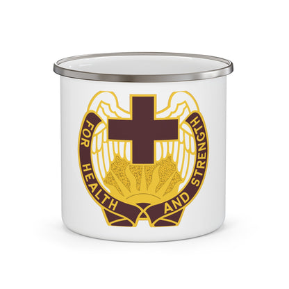 143 Evacuation Hospital (U.S. Army) 12oz Enamel Mug-12oz-The Sticker Space