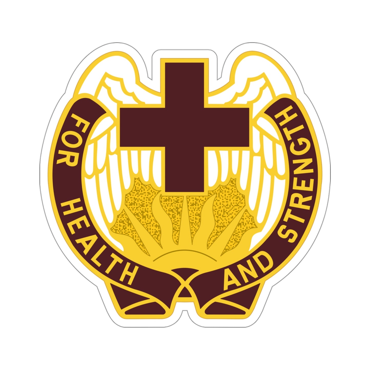 143 Evacuation Hospital (U.S. Army) STICKER Vinyl Die-Cut Decal-4 Inch-The Sticker Space