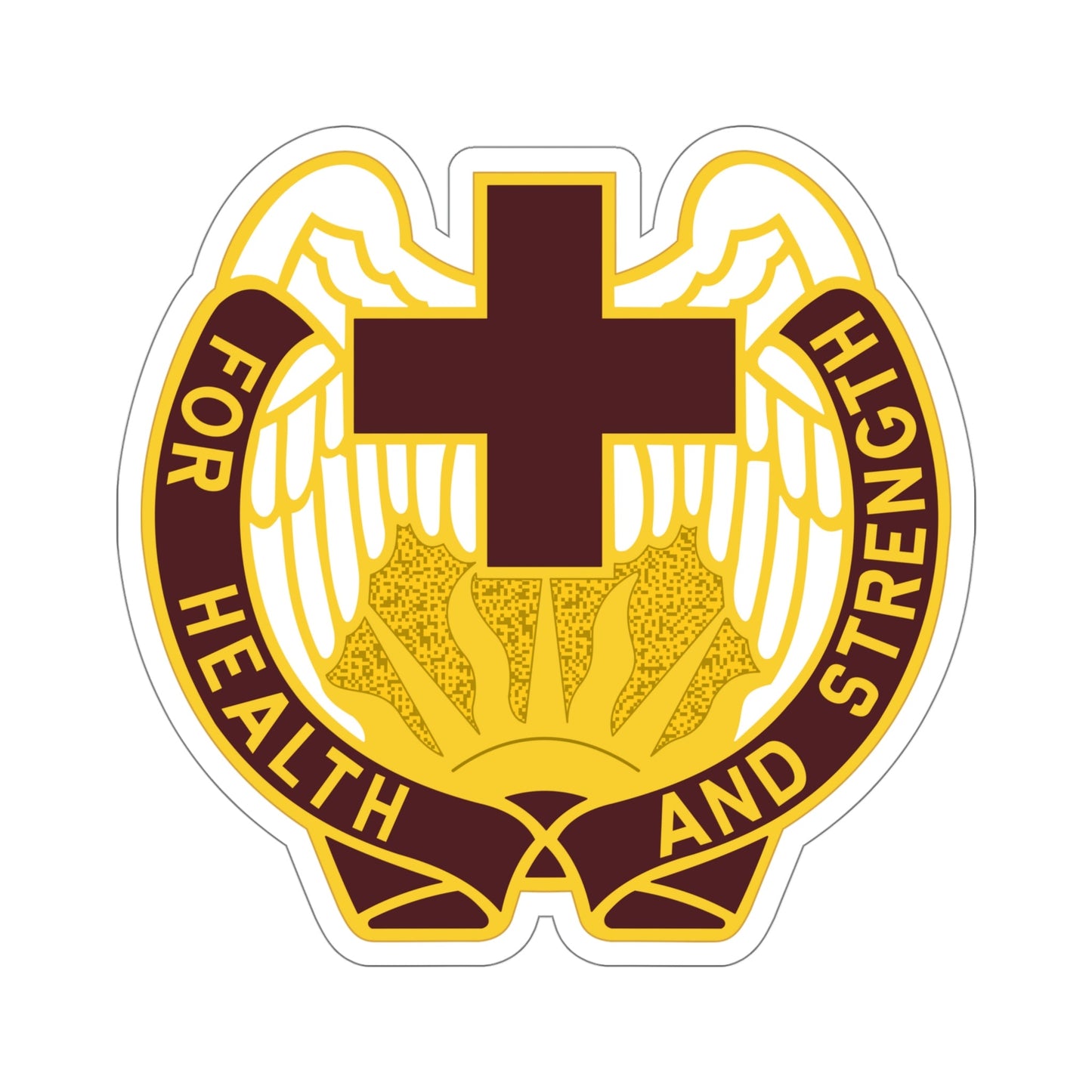 143 Evacuation Hospital (U.S. Army) STICKER Vinyl Die-Cut Decal-5 Inch-The Sticker Space