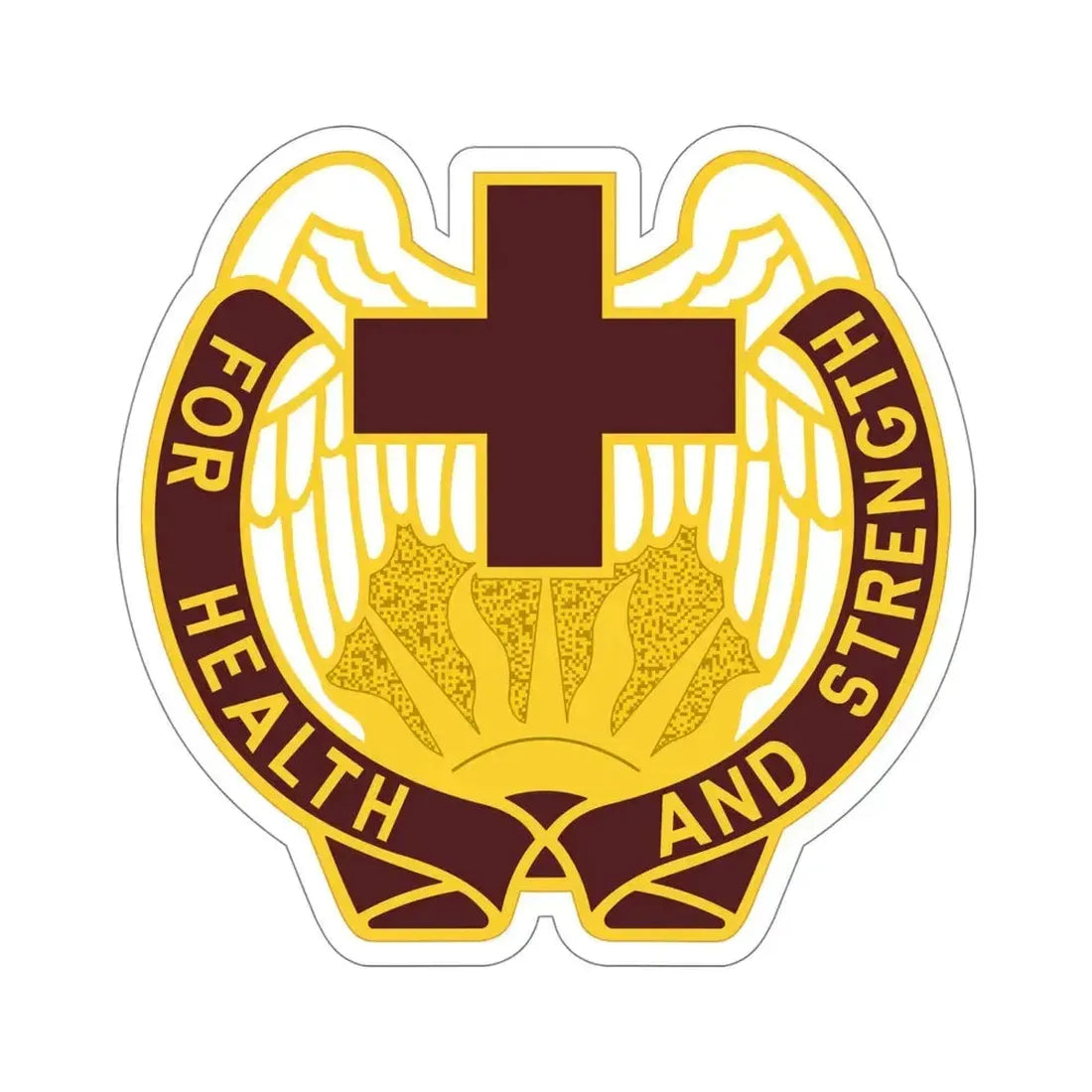 143 Evacuation Hospital (U.S. Army) STICKER Vinyl Die-Cut Decal 5 Inch - The Sticker Space