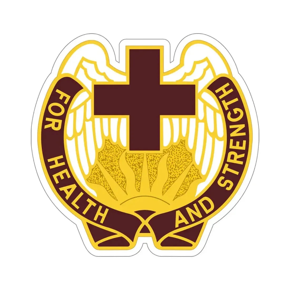 143 Evacuation Hospital (U.S. Army) STICKER Vinyl Die-Cut Decal - The Sticker Space