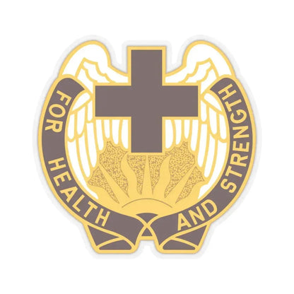 143 Evacuation Hospital (U.S. Army) STICKER Vinyl Kiss-Cut Decal 3 Inch Transparent - The Sticker Space
