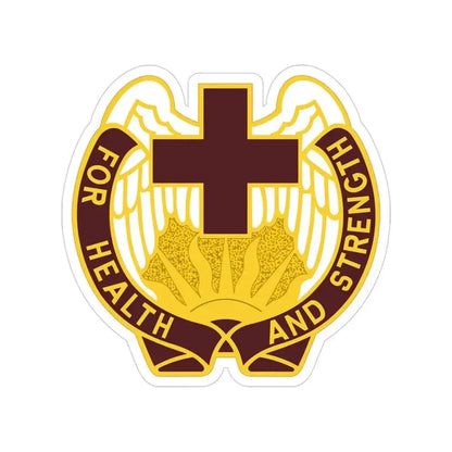 143 Evacuation Hospital (U.S. Army) Transparent STICKER Die-Cut Vinyl Decal 4 Inch - The Sticker Space