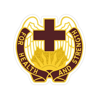 143 Evacuation Hospital (U.S. Army) Transparent STICKER Die-Cut Vinyl Decal 5 Inch - The Sticker Space