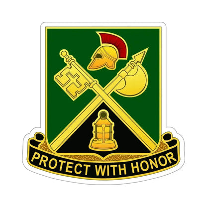 143 Military Police Battalion (U.S. Army) STICKER Vinyl Die-Cut Decal 5 Inch - The Sticker Space