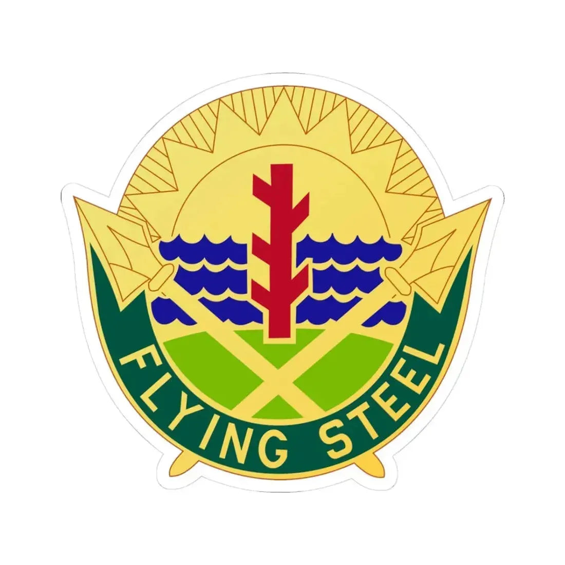 143 Military Police Battalion (U.S. Army) STICKER Vinyl Kiss-Cut Decal 3 Inch White - The Sticker Space