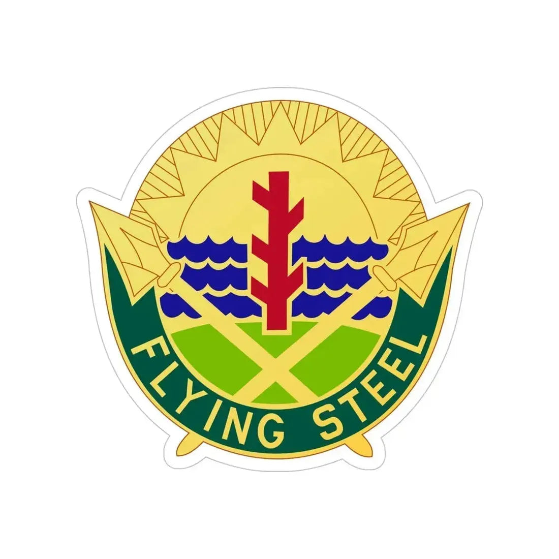 143 Military Police Battalion (U.S. Army) Transparent STICKER Die-Cut Vinyl Decal - The Sticker Space