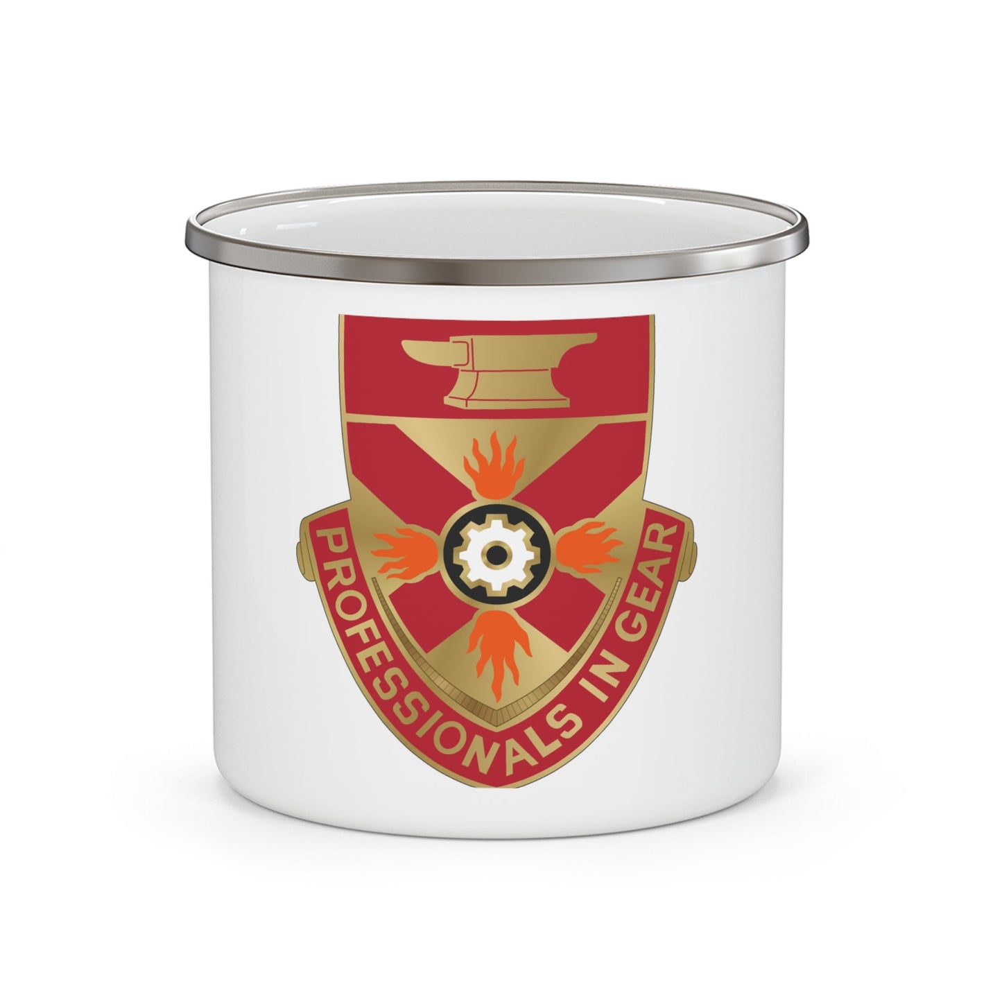 143 Ordnance Battalion (U.S. Army) 12oz Enamel Mug-12oz-The Sticker Space